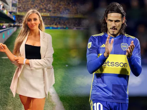 Morena Beltrán le tuvo que pedir perdón a Cavani tras el partido de Boca: el motivo