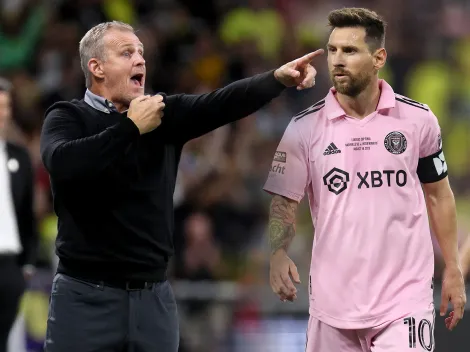La curiosa frase del DT de Nashville sobre Messi: "No se puede jugar"