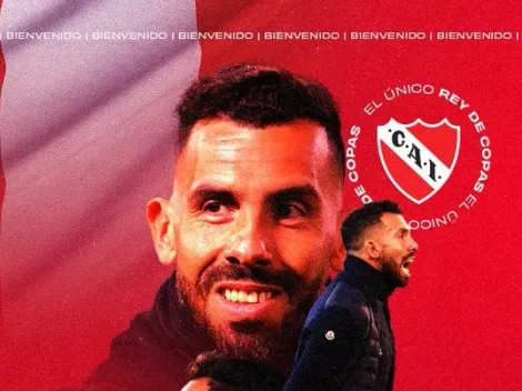 El insólito error de Independiente en la presentación de Tevez