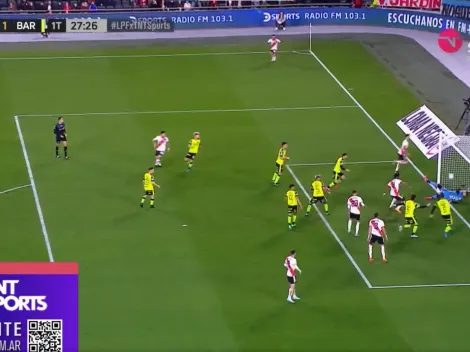 VIDEO | No se puede creer: La insólita jugada de River que no terminó en gol por el VAR 