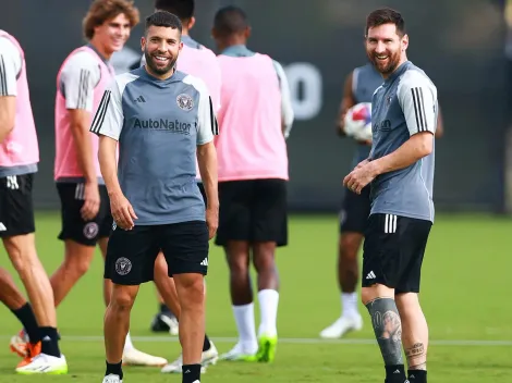 ¡No entendía nada! A Messi lo sorprendió el viento de Miami en su última práctica con Inter