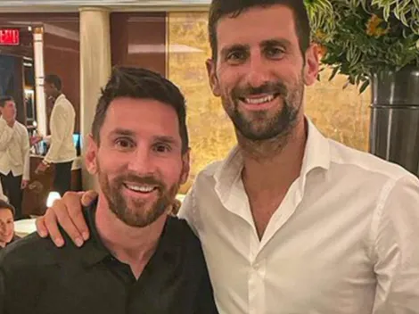 Djokovic reveló de qué habló con Messi en su más reciente encuentro