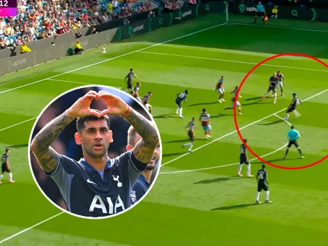 Inatajable: terrible golazo del Cuti Romero en la goleada del Tottenham