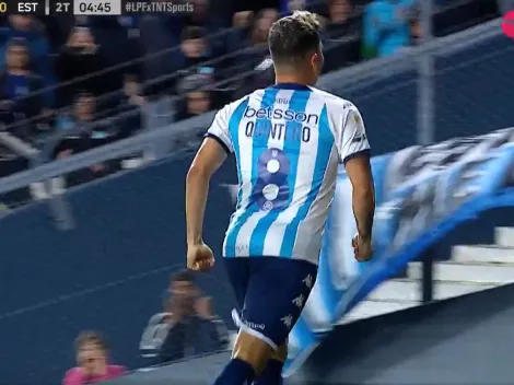 VIDEO | Quintero diseñó un golazo brutal para que festeje Racing... y se lamente River
