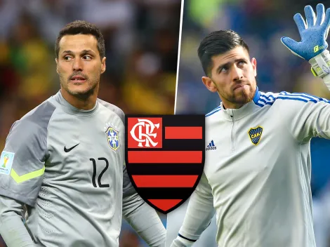 Julio César respaldó a Rossi en Flamengo: "Es un gran arquero"