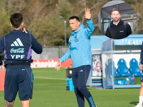 Llegó Messi: la Selección completó el plantel y Scaloni ya tendría el once para Ecuador