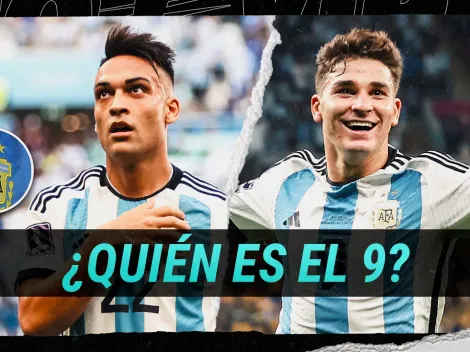 Los méritos de Julián y Lautaro para ser el 9 de la Selección