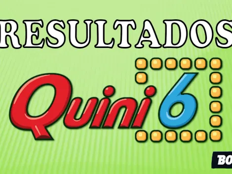 Resultados Quini 6 del sorteo del domingo 10 de septiembre 2023