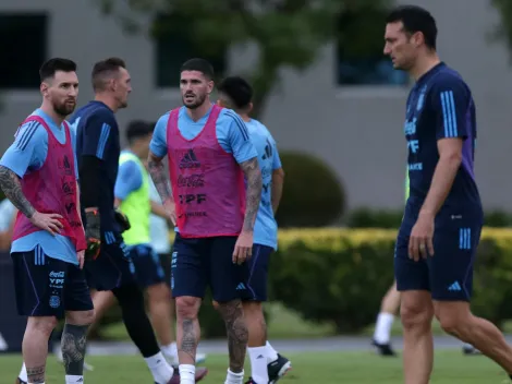 Messi no fue parte del entrenamiento de la Selección Argentina