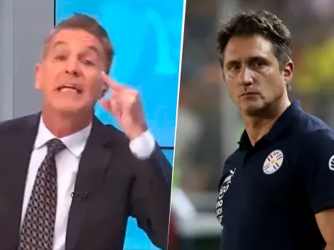 "Inútil": un periodista paraguayo destrozó a Guillermo Barros Schelotto