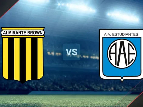 Transmisión GRATIS para ver Almirante Brown vs. Estudiantes (RC) por la Primera Nacional 2023