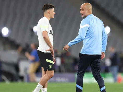 Pep Guardiola elogió a Julián Álvarez tras el triunfo del Manchester City