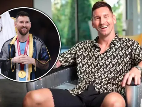 No está en Miami: Messi reveló dónde tiene la medalla de campeón del mundo