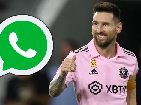 No usa stickers ni manda audios: así usa Messi Whatsapp