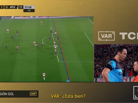 Audio VAR: así anularon el gol de Paulo Díaz