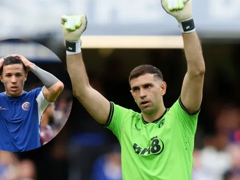 La brutales atajadas de Dibu Martínez que amargaron a Enzo Fernández