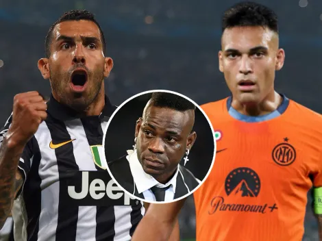 VIDEO | Desopilante reacción de Balotelli al escuchar que Lautaro Martínez es más técnico que Tevez
