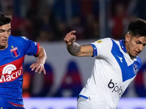 Con uno más, Tigre empató con Vélez en un duelo clave por el descenso