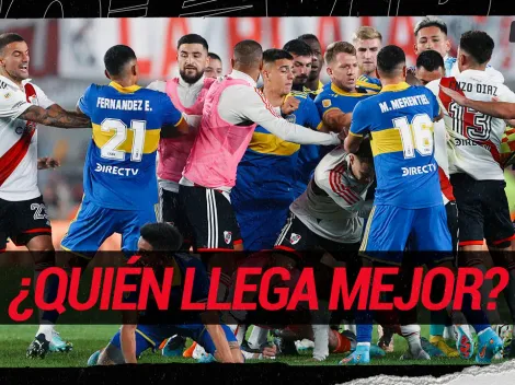 ¿Quién llega mejor al Superclásico entre Boca y River? Números, datos y previa