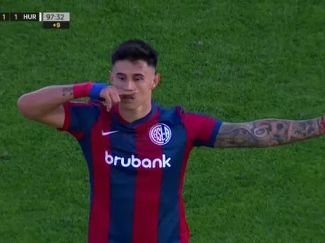 VIDEO | Bareiro le dio el agónico empate a San Lorenzo, se lo dedicó a Coccaro y estalló todo Huracán