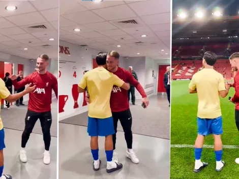 "¿Que pasa, tenés frío?": el cruce de los hermanos Mac Allister previo a Liverpool-Union Saint-Gilloise