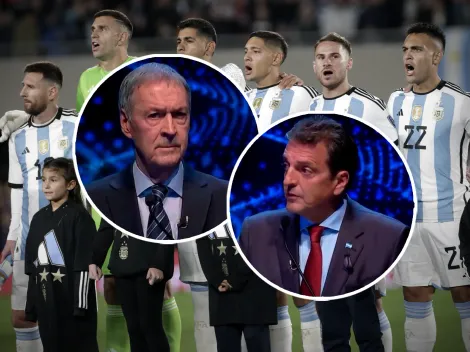 Se habló de fútbol en el debate: el cruce de Massa a Schiaretti por el Mundial 2030