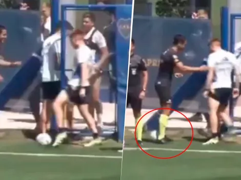 (VIDEO) A Barco lo echaron de la Reserva y ¡le tiró un caño al árbitro!