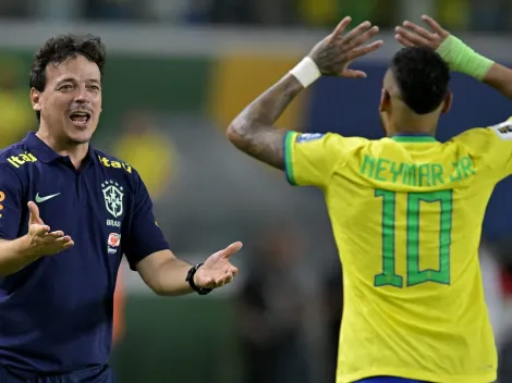 Atento, Boca: Neymar destacó las virtudes de Diniz, DT de Fluminense y Brasil