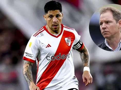 Brito volvió a destacar que Enzo Pérez definirá su futuro en River: "Es el mejor"