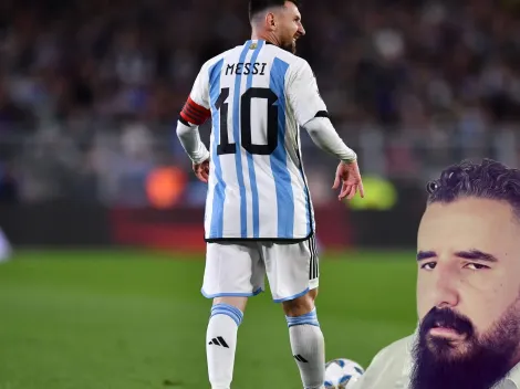 Sin darse cuenta, Lionel Messi ridiculizó a Álvaro Morales tras una nueva provocación
