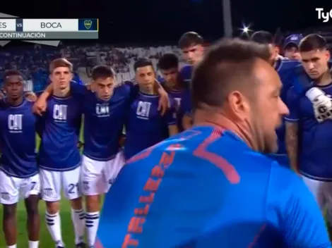 La polémica arenga de Talleres contra Boca: "Son un equipo de m..."