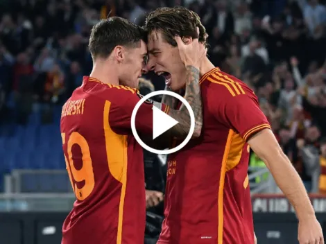 El golazo de Bove antes del minuto en el triunfo de Roma ante Slavia Praga