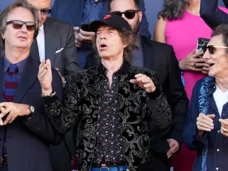 Mick Jagger y Ronnie Wood de los Rolling Stones, presentes en 'El Clásico'