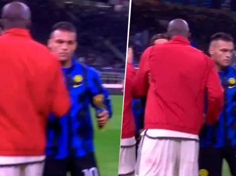 VIDEO | Lautaro Martínez fulminó a Lukaku en el cruce más esperado