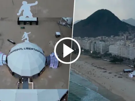 Así quedó el Fan Zone para la Final de la Libertadores