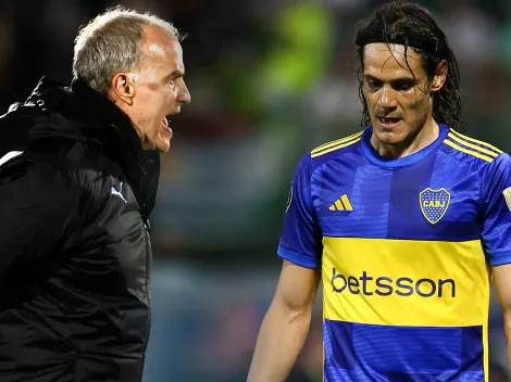 Bielsa tomó una contundente decisión con Cavani a días de la final entre Boca y Fluminense