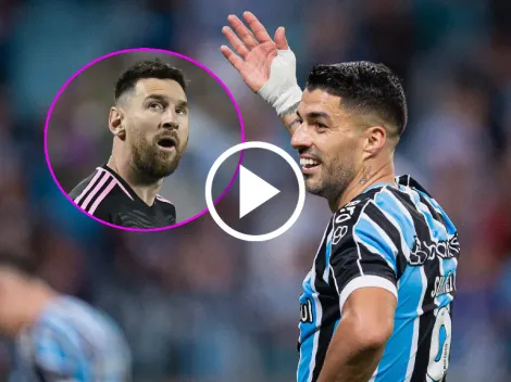 VIDEO | Lujosa asistencia de Suárez en medio de los rumores de reunión con Messi