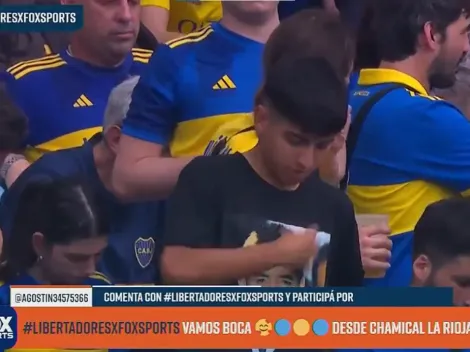 ¿El Kun es de River? El gesto de Benja Agüero en plena tribuna de Boca que sorprendió a todos