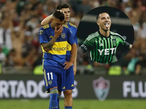 La burla de Driussi a Boca después de la final de la Copa Libertadores