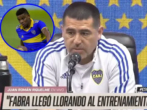 Riquelme defendió al cuestionado Fabra y contó una intimidad: "Llegó llorando"