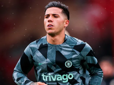 El posteo esclarecedor de Enzo Fernández tras la patada de Cuti Romero