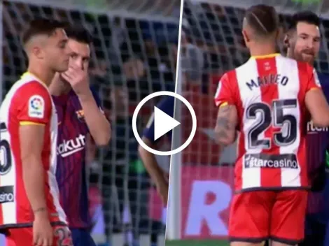 El roce de Maffeo con Messi que emergió con la posible citación de Argentina