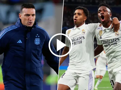 Vinícius y Rodrygo metieron golazos para Real Madrid en la previa del clásico ante Argentina