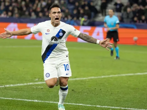 Lautaro Martínez le dio la clasificación a Inter y superó récord de Crespo