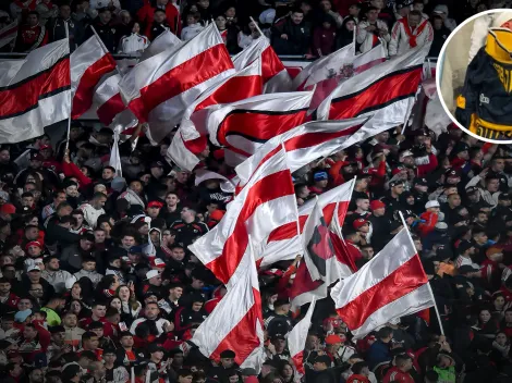 Surgió de River y presentó a su hijo con la camiseta de Boca