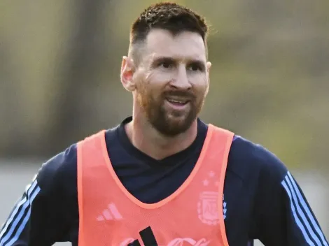Messi llegó a Argentina