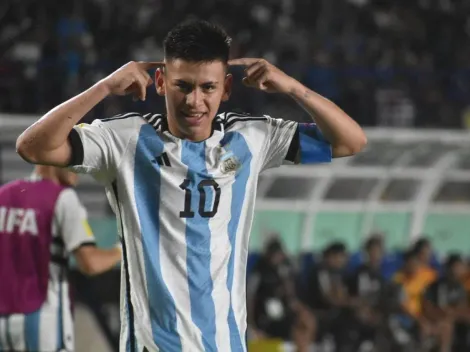 VIDEO | Echeverri y un golazo en el Mundial sub 17: el reclamo de los hinchas de River a Demichelis