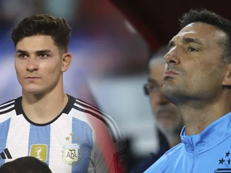 Scaloni confirmó los XI de Argentina ante Brasil con Julián Álvarez de titular
