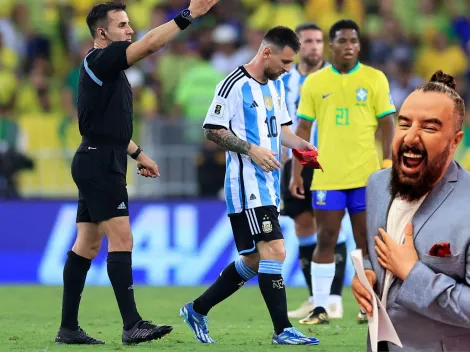 Álvaro Morales destrozó a Messi por su actuación ante Brasil
