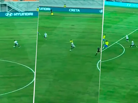 VIDEO | Imparable: hat-trick del Diablito Echeverri a Brasil en la Sub 17